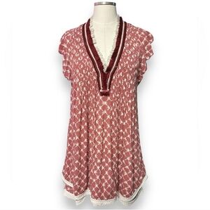 POUPETTE ST BARTH Sasha Fringe Mini Dress